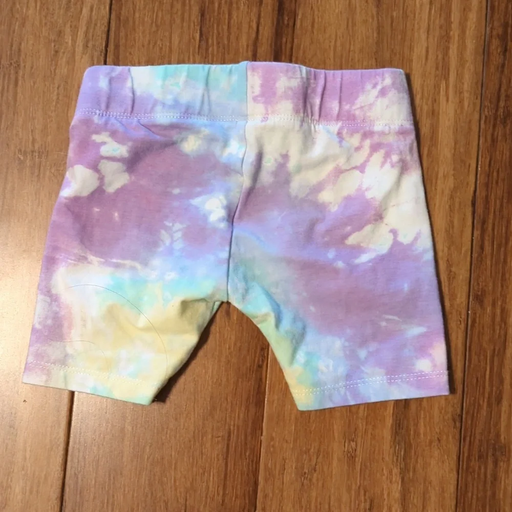 Nike Tie Dye Little Girls Pull On Shorts Size XS
